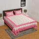 Pink__Jaipuri bedsheet